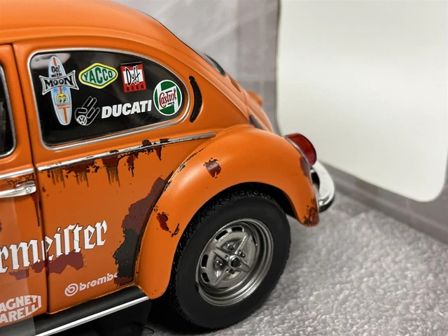 VW Beetle 1303 Jaeger Hommage 1974 Orange 1:18 Echelle Solido 1800518 5