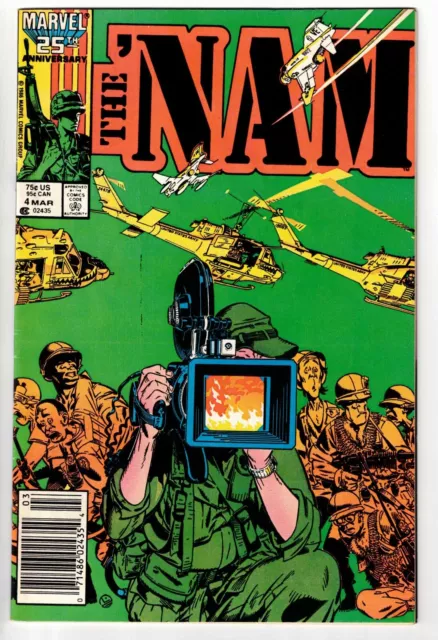 The Nam #4 1987 Vietnam War Stories Marvel Copper Age!