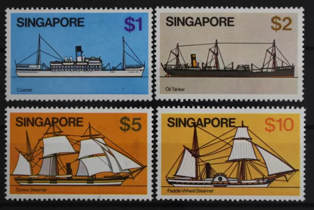 Singapur, Schiffe, MiNr. 351-354, postfrisch - 628823