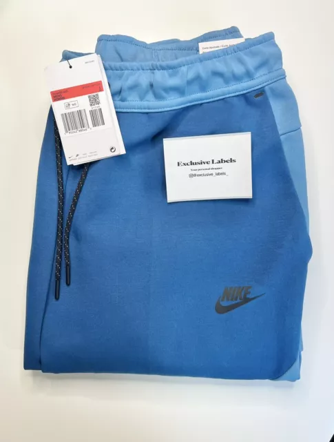 Nike Tech Fleece Dutch Blue Track Pants Mens Size Large Rare 🔵⚫️ New Authentic