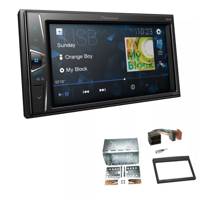 Pioneer Touchscreen Autoradio Kamera-IN für Porsche Boxster 1996-2004 schwarz