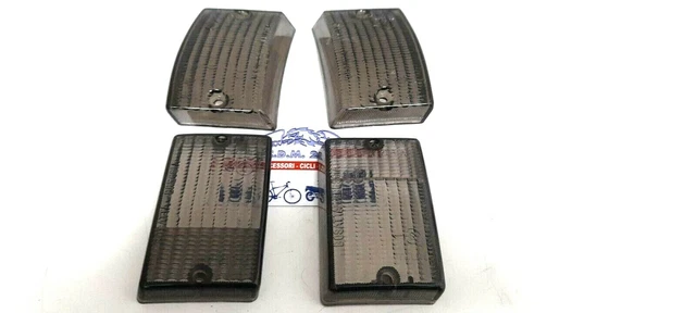 Kit 4 Gemme Fumè Anteriore E Posteriore Per Piaggio Vespa PX 125-150-200 - Foto 10