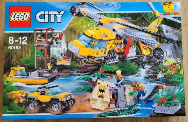 Lego City Dschungel-Versorgungshubschrauber 60162 (ungeöffnet)