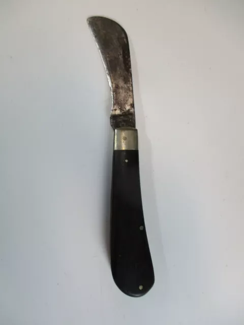 VINTAGE KABAR FOLDING Hawkbill Knife Wood Handle $18.95 - PicClick