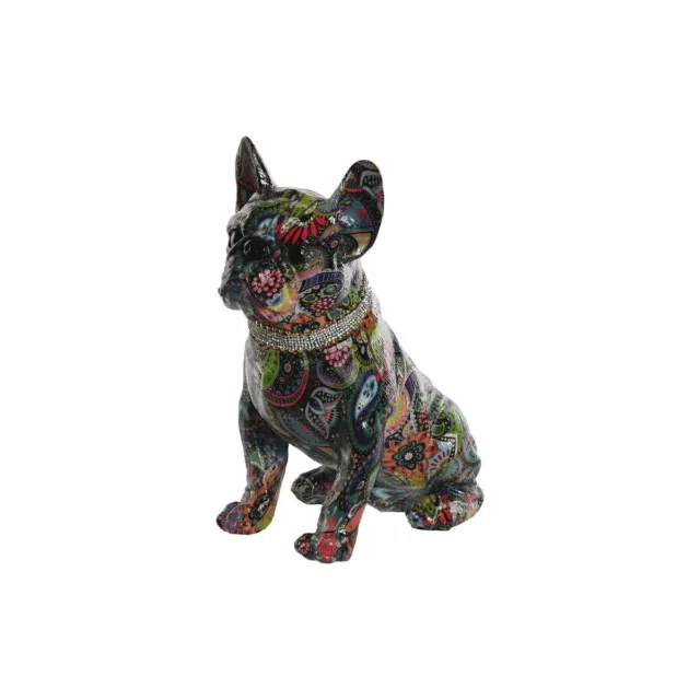 Deko-Figur Home ESPRIT Bunt Hund 26 x 15 x 29 cm