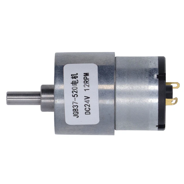 Moteur à Engrenages CC Moteur à Engrenages 'encodeur DC24V Aluminium Laiton