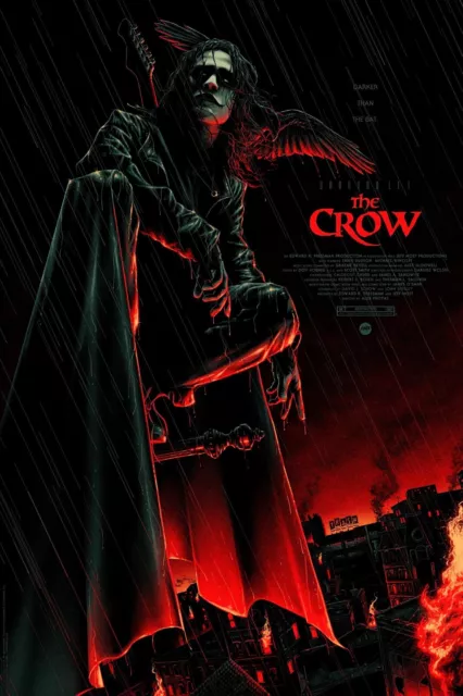 Il Corvo - The Crow Film 1994 Poster Locandina 45X32Cm Cinema