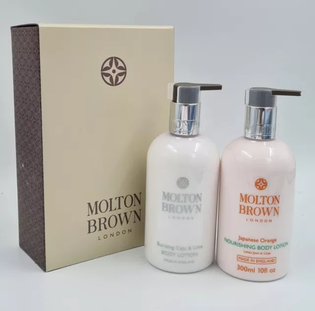 Molton Brown Hand & Body Lotion Xmax Gift Boxed Japanese Orange, Cajju & Lime