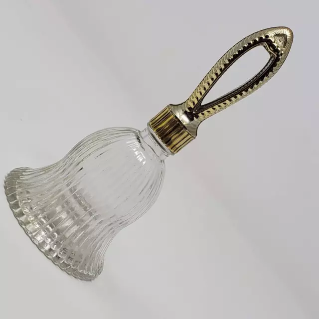Vintage 1970's Avon Fragrance Bell Full Unforgettable Cologne Bell EMPTY BOTTLE