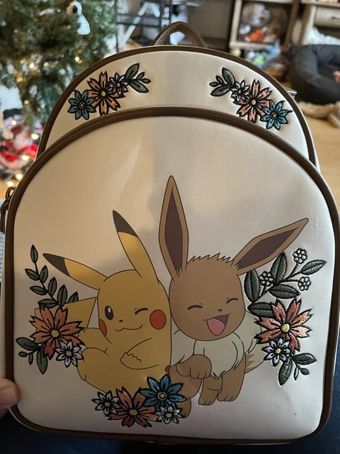 Loungefly Pokémon Pikachu & Eevee Floral Mini Backpack - BoxLunch Exclusive