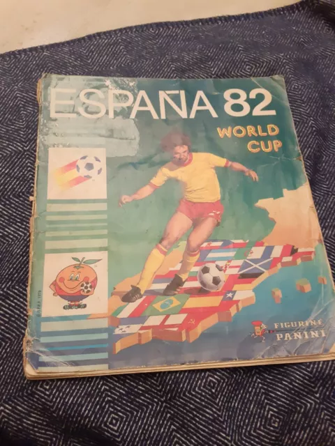 Album Panini Football Coupe du Monde 1982 album original.