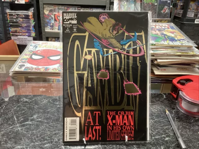 Marvel Comics: GAMBIT Vol. 1 #1 Dezember 1993 The Cajun X-Man limitierte Folie