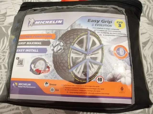 Chaînes neige Michelin Easy Grip Evolution 12