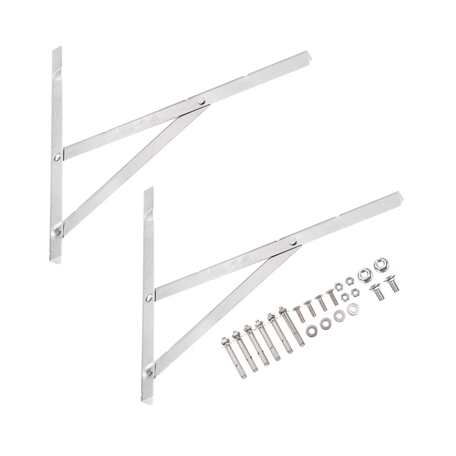 Montaje Soporte para 9000-30000BTU A/C Calor Bomba Sistema Soporta Hasta 397 Lbs