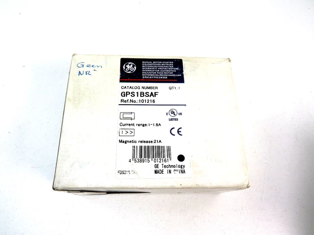 GE GPS1BSAF 101216 GENERAL ELECTRIC New