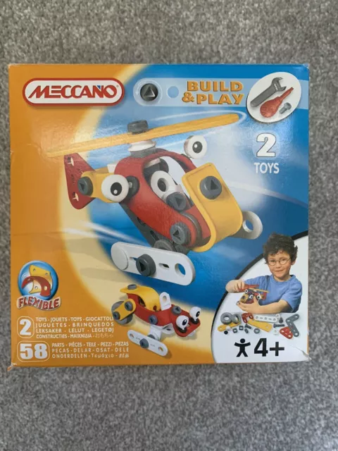 Meccano Build And Play Set 2112B 2 Models