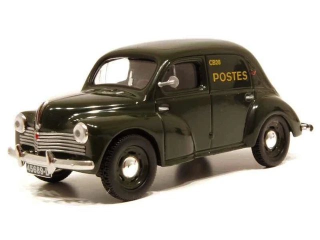 Renault 4CV 1950 Postes UNIVERSAL HOBBIES/ATLAS