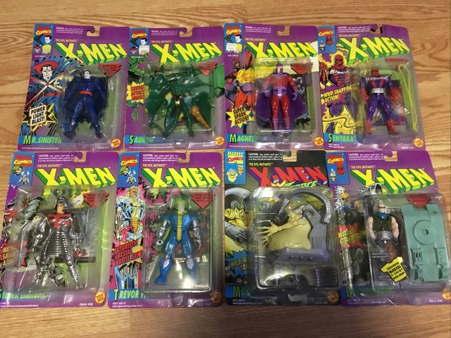 Marvel Comics X-MEN EVIL MUTANTS 1990's Toy Biz vintage 14 Figure lot