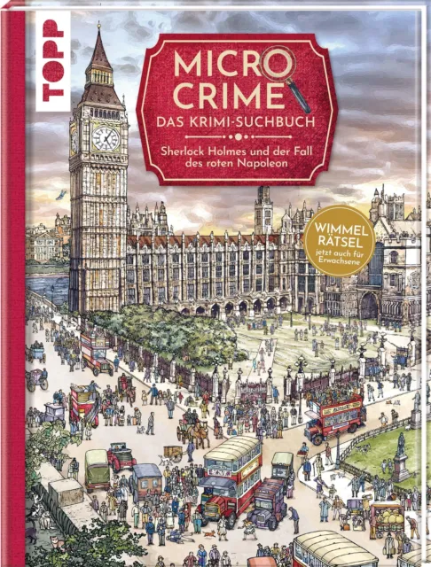Micro Crimes. Das Krimi-Suchbuch. Sherlock Holmes und der Tod aus der Themse. Fi