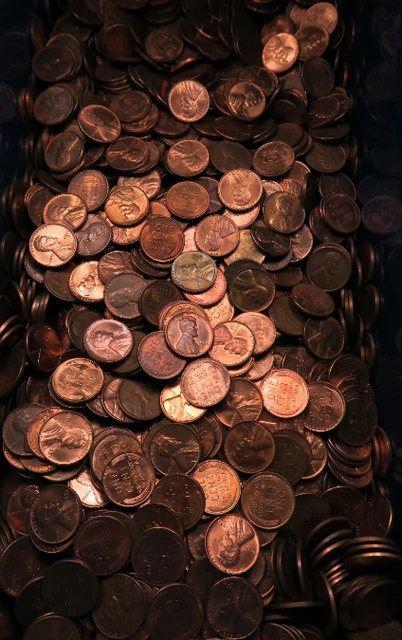 AU-BU Lincoln Wheat Penny Cent Roll ~ Mixed 1930's-1950's ~ 50 Coins + BONUS 6