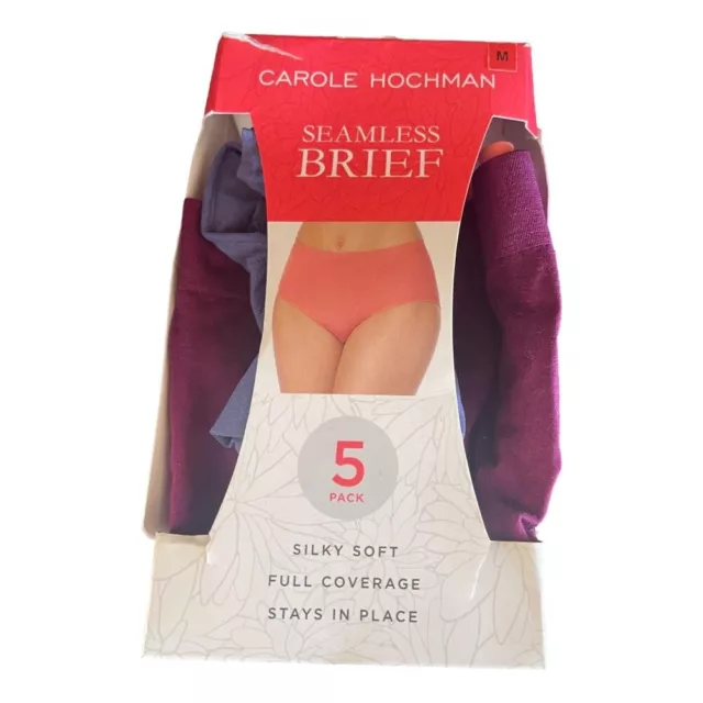 CAROLE HOCHMAN LADIES 5- Pack Seamless Hipster VARIETY!!! $19.89 - PicClick