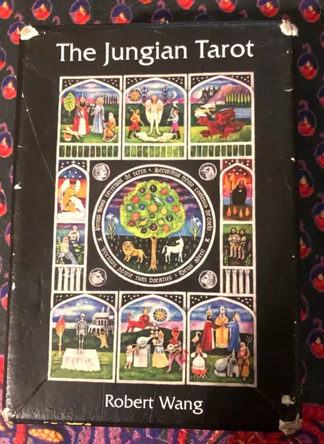 The JUNGIAN TAROT by Robert Wang U.S. Games No booklet