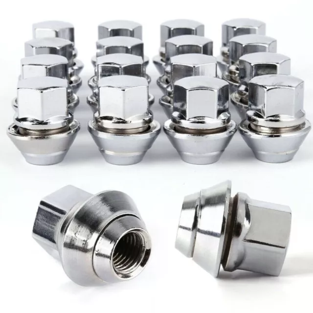 Focus Car Accessories Alloy Wheel Tapered Chrome Wheel Seat Hex Bolt Lug Nuts