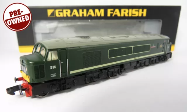 N Gauge Farish 371-575A Class 45 D55 Royal Signals BR Green Loco.