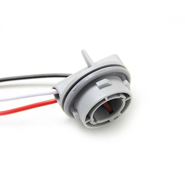 YWBL-WH 50 X LED 5 Mm Base Lamp Holder Display Stand Silver Colour