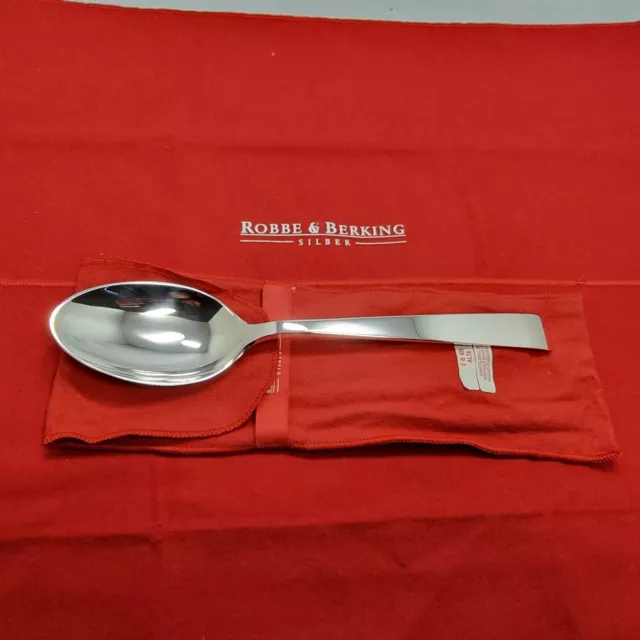 C71# R&B Robbe & Berking Gemüselöffel Alta Silber 925 punziert