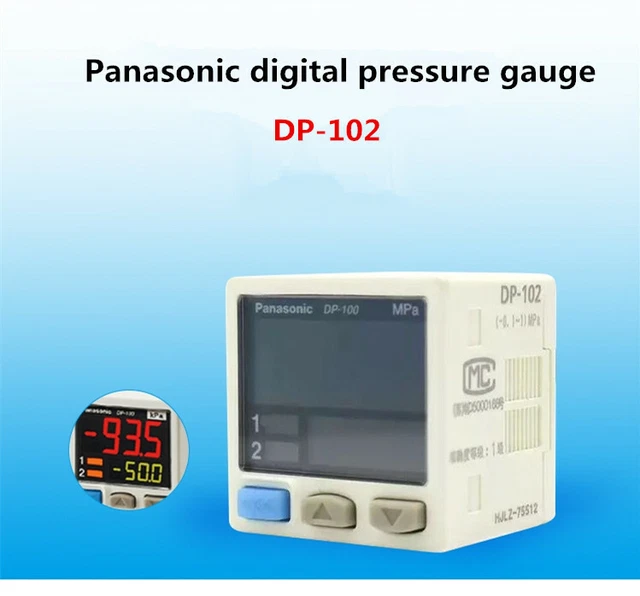 DP102 Panasonic dual digital display vacuum pressure sensor negative pressure