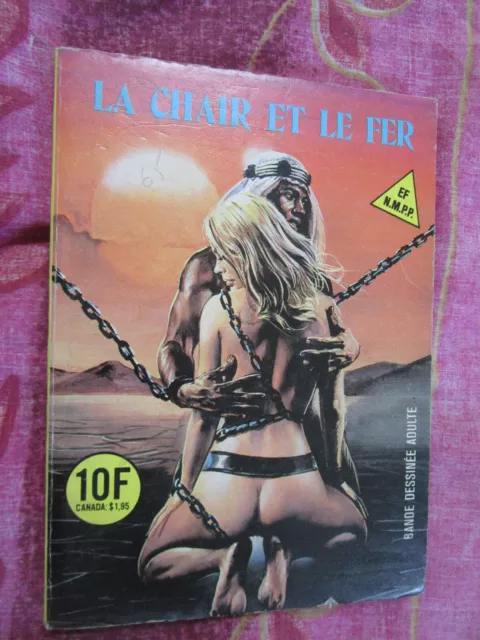 bd  elvifrance serie jaune 126 la chair et le fer