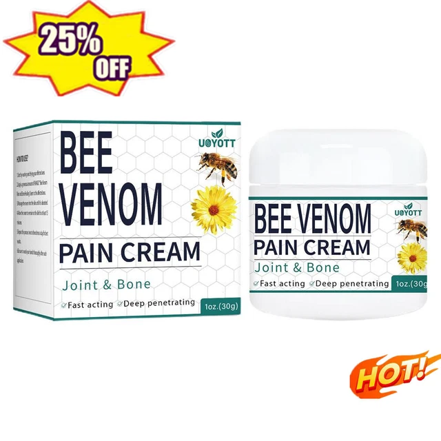 30 g Bee Venom crema de alivio articular crema de terapia articular y ósea Bee-Venom