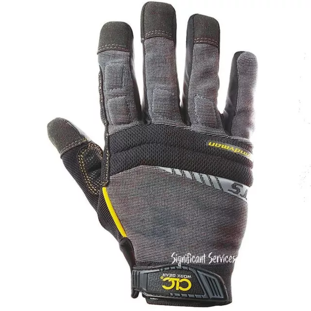 CLC Custom Leathercraft 125XL Handyman Flex Grip Work Gloves XL