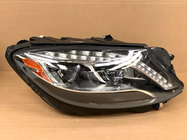 ✨Parts Only! 2014-2017 Mercedes Benz S-Class Sedan W222 Right Led Headlight Oem