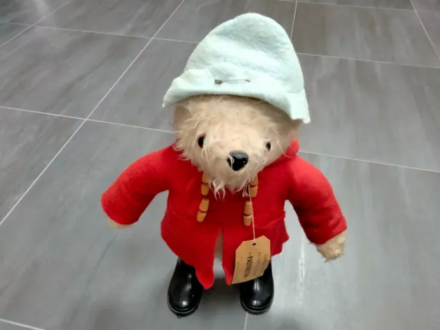 Paddington Bear - 20" tall soft toy - with red coat - Gabrielle Designs (1980)