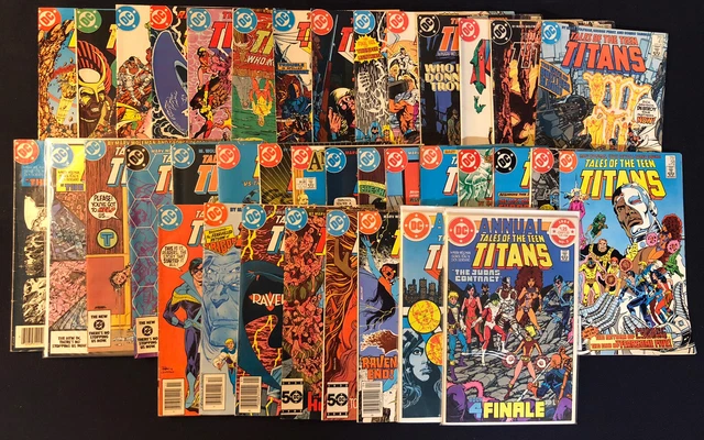 Tales of the Teen Titans #28-64, Annuals #2-3 (missing #44); 36 books; DC Comics