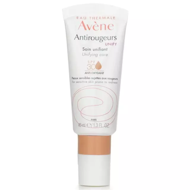 Avene Antirougeurs Unify Unifying Care SPF 30 - For Sensitive Skin Prone to Redn