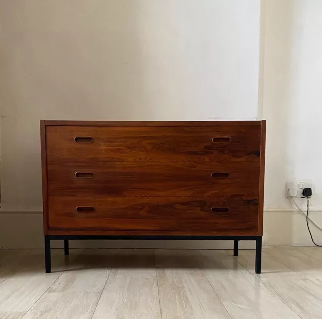 Mid Century Rosewood/Teak Chest Drawers Danish Interest