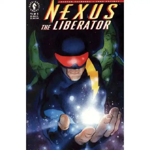 Nexus: The Liberator #4 in Near Mint minus condition. Dark Horse comics [m|