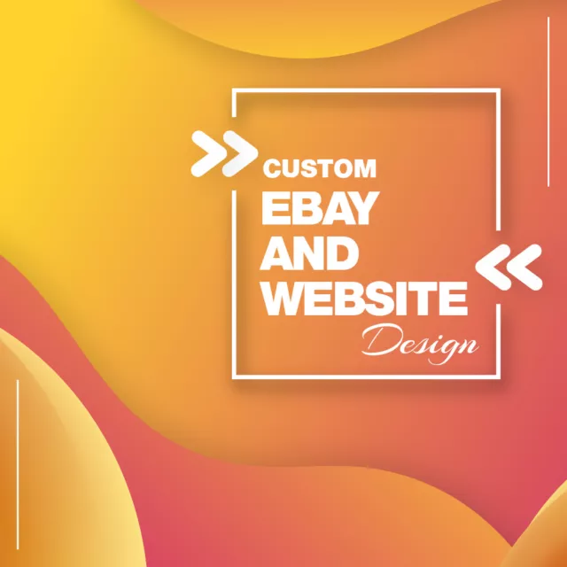 ebay Store Professional Bespoke Custom and listing design Amazon website design