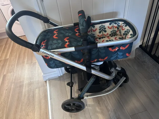 Cosatto giggle 3 in 1 fox friends pushchair bundle
