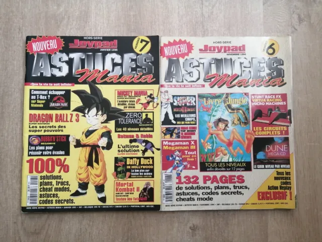Magazines Anciens Astuces Mania 1994