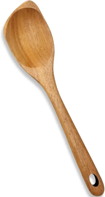 Large Wooden Spoons for Cooking Spatula Mixing Serving Spoon Acacia Best Wood Co