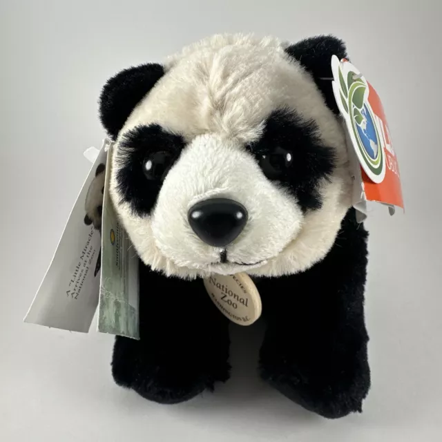 Wild Republic Panda Bear Plush Stuffed Animal Toy National Zoo DC 8"  Xiao Qi Ji