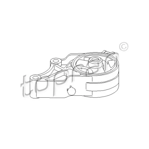 Original Topran Motorlager Lagerung Motorhalter Vorne Opel