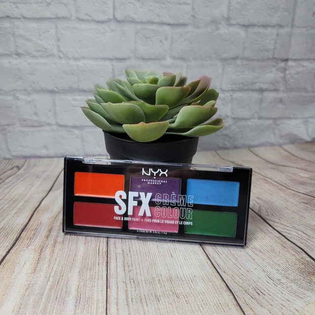 Maquillaje profesional NYX - SFX COLOR CREMA pintura facial y corporal,