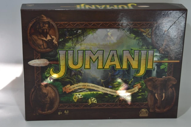 JEU DE SOCIETE JUMANJI PLATEAU BOIS
