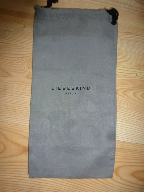 LIEBESKIND Berlin Stoffbeutel Staubbeutel grau ca. 30 x 15 cm kaum genutzt