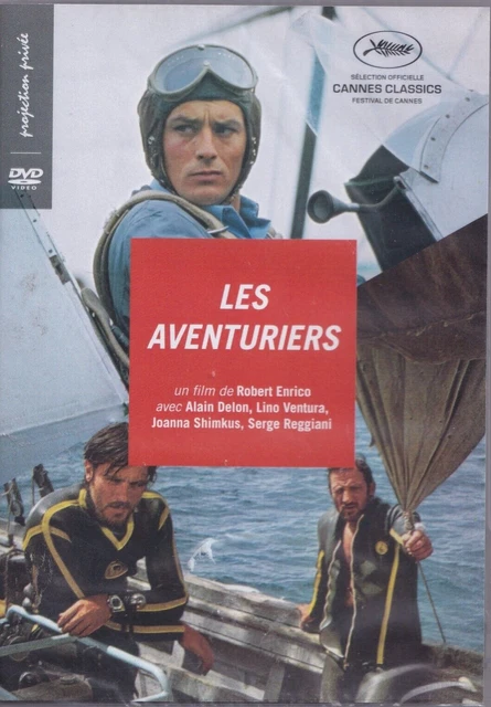 Les Aventuriers (1967) Dvd Neuf Sous Blister  Alain Delon Lino Ventura